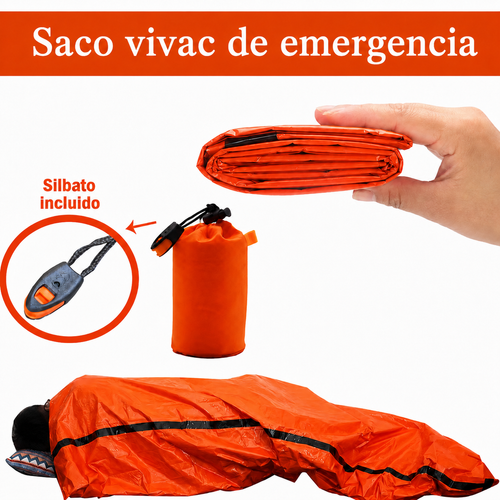 Saco Vivac Térmico de Emergencia
