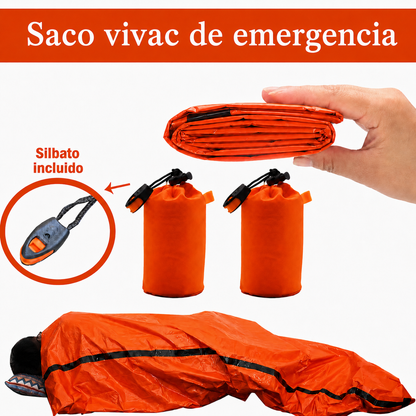 Saco Vivac Térmico de Emergencia